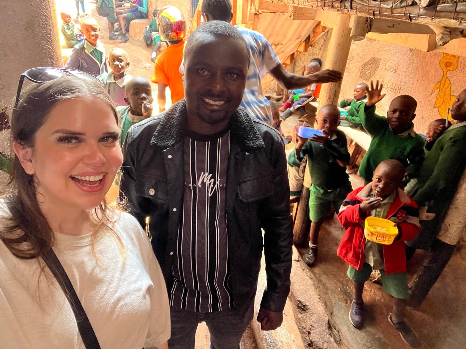 Meeting local artisans